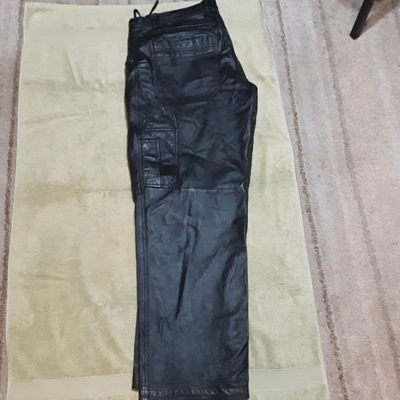 Leather riding pants - Picture 2 of 2